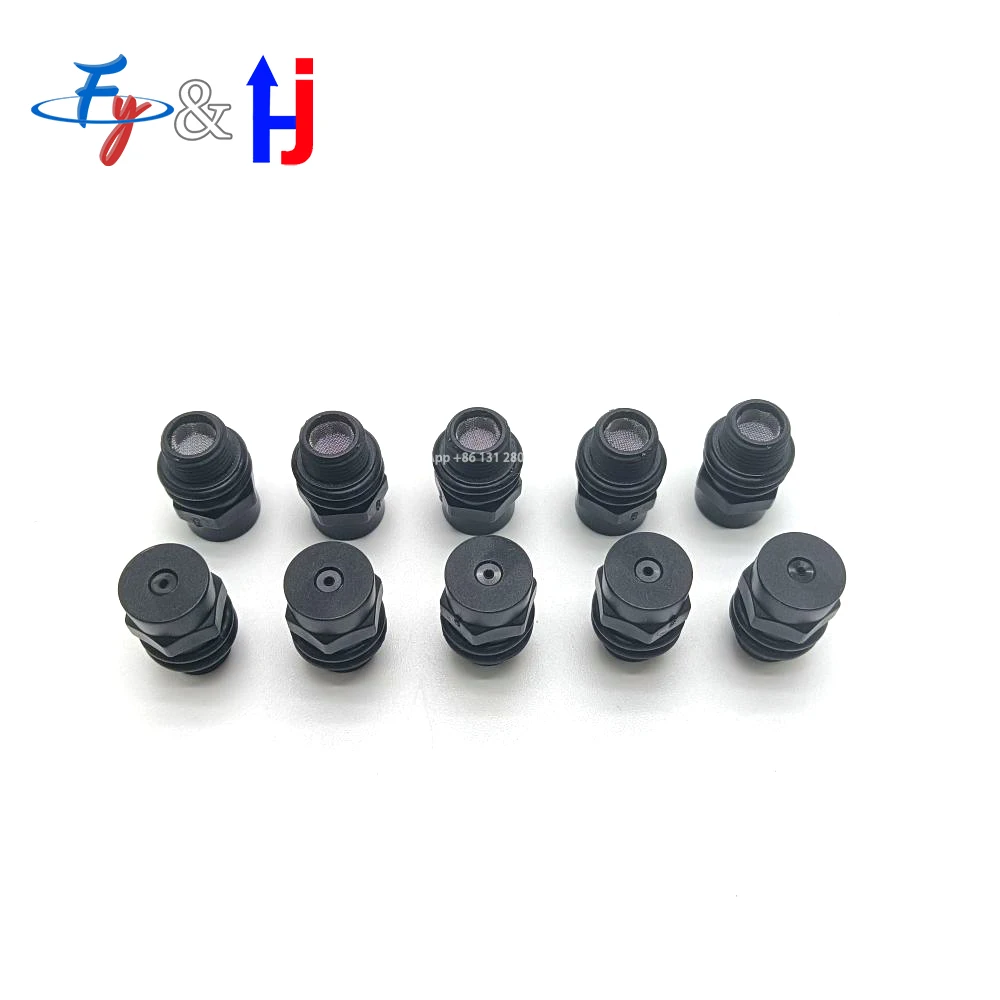 400 pieces anti-drip FE mist nozzle 1/8 BSPT plastic low pressure fog nozzle, PP water mist cooling nozzle