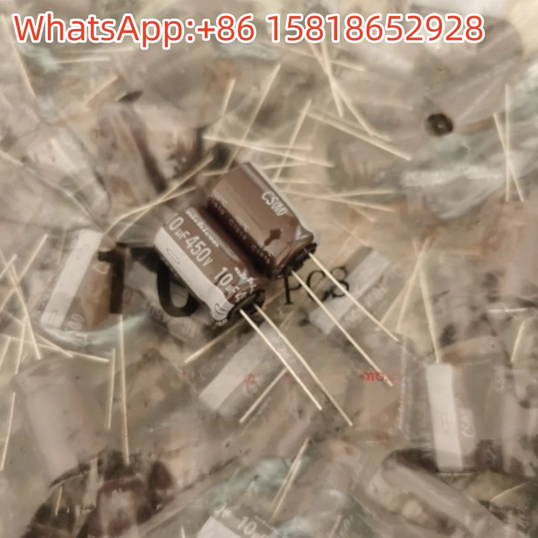 10 stks 450V10UF 12.5X20 Nichicon CS Serie Hoogfrequente Lage ESR 10 UF 450 V Elektrolytische Condensator