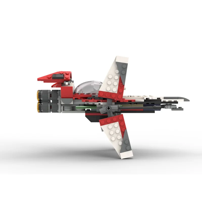 186 ชิ้น ชุดตัวต่อ Star Scuffle V-Wing - 75388 แบบ MOC ทางเลือก ปรับแต่งได้ ชุดตัวต่อแบบโมดูลาร์ เทคโนโลยีโมเดล ของเล่น DIY ของขวัญเทศกาล