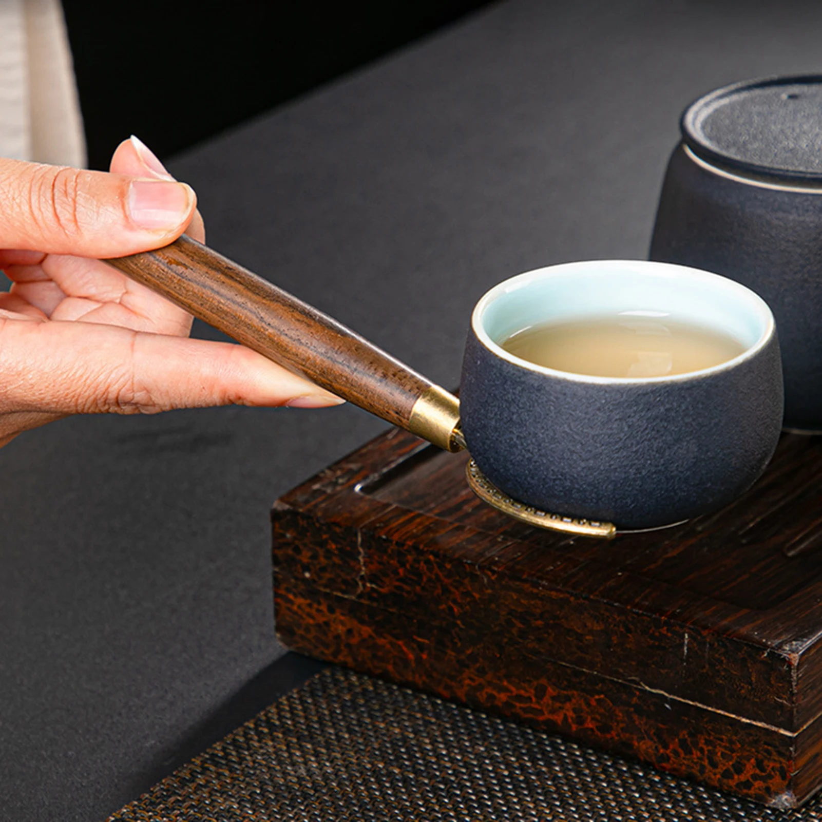 5Pcs/Set Tea Ceremony Heat-resistant Kung Fu Tea Tools Wooden Chinese Gongfu Teaspoon Tea Tong Needle Set Tearoom Supplies  - Image 3