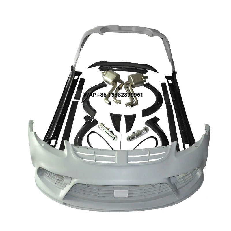 

For Panamera 970 2011-2013 Mansory Style Central Exhaust High Quality Fiberglass Carbon Fiber Wide Body Kit