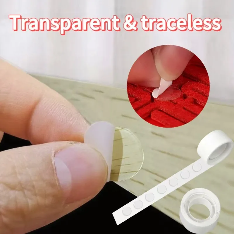 Balloon Glue Dot Adhesive Point Tape Double Sided Clear Sticky Glue Sticker Balloons Stand Arch Attach Balloon To Ceiling or Wal