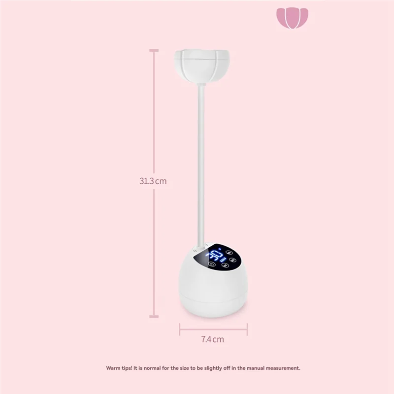 AA20-M2 Desktop Phototherapy Lamp Desktop Wireless Storage Intelligent Nail Lamp Lotus Induction Nail Lamp Nail Dryer