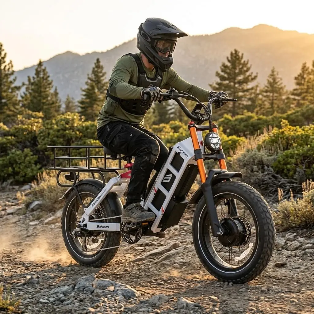 2026 5400W Juliet Pro 2 Electric Bike for Adults 43MPH Dual Motor 70Ah Ebike 200Miles Long Range Electric Bicycle, 20'' F image 4