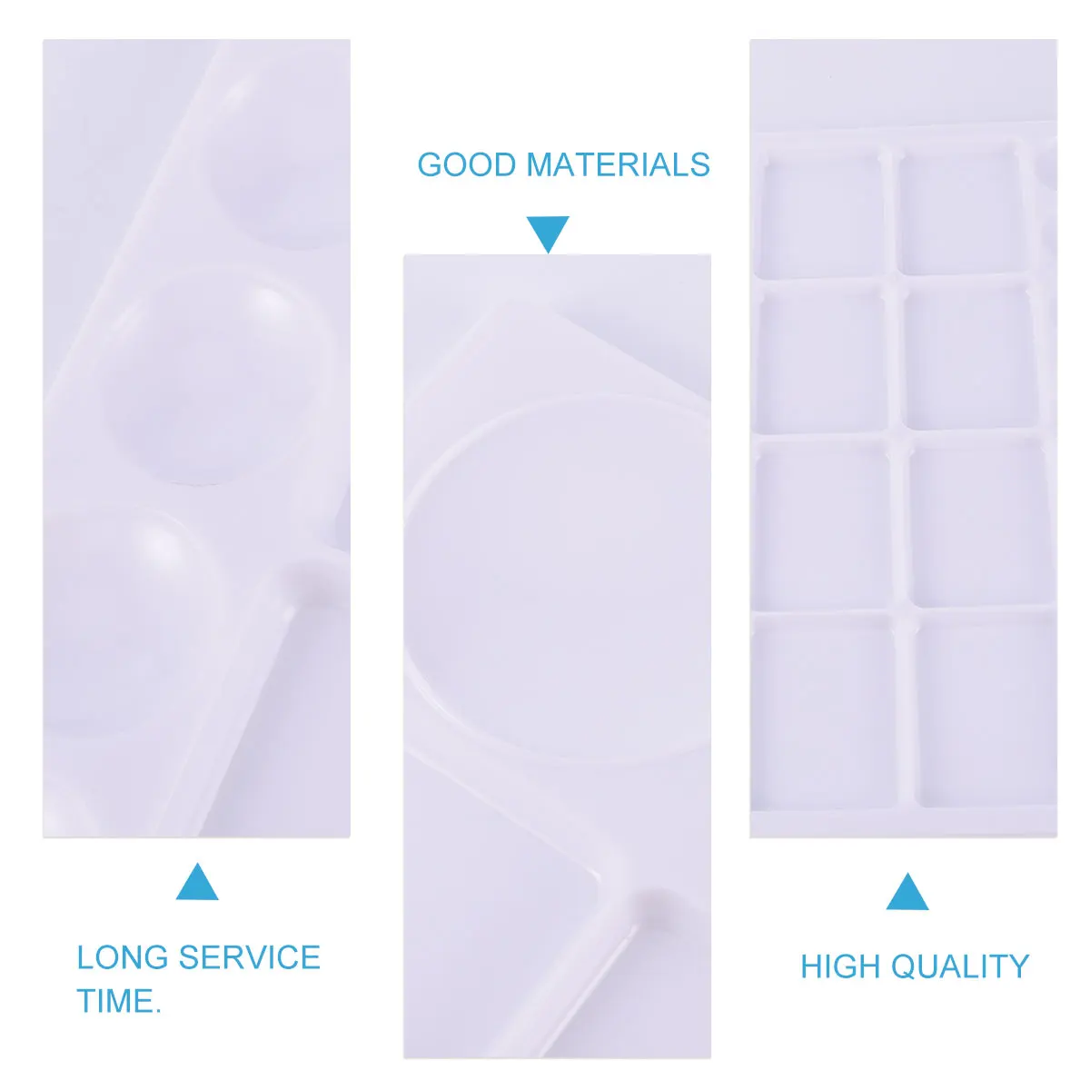 

1Pcs Painting Tray Square Shape Durable Plastic Palette for Watercolor Gouache Mixing Art Paint Drawing Tray Painting Trays