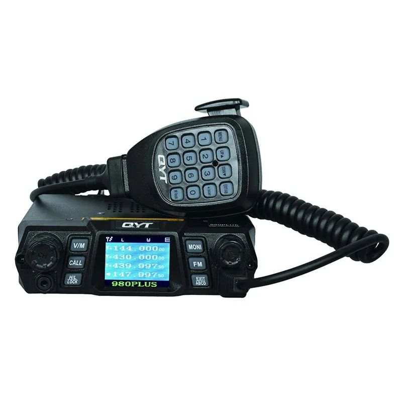 Uhf Vhf CB Радио Мощный двухдиапазонный четырехдиапазонный трансивер 100 Вт Рация дальнего действия для автомобиля и автомобиля CN-980PLUS