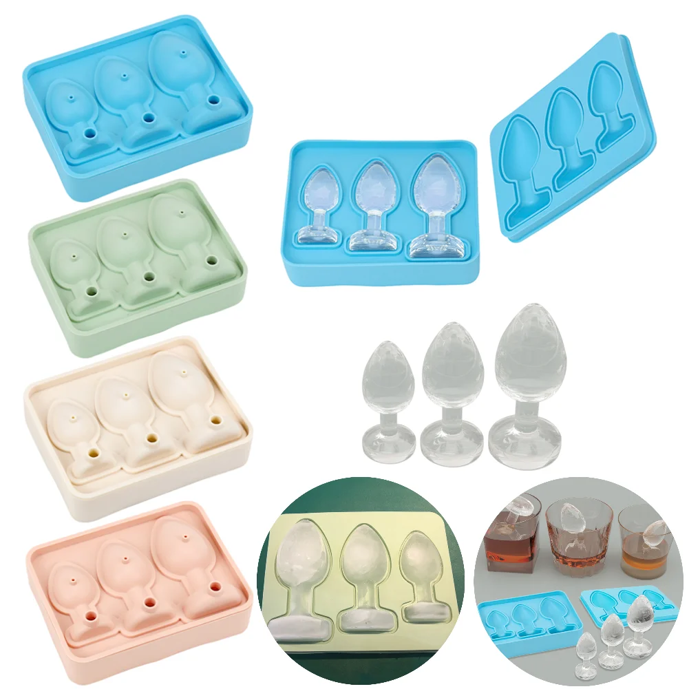 

Adult Prank Ice Cube Mold Tray Maker for Chilling Whiskey Cocktails Juice Drinks Fun Shapes Novelty Silicone Ice Cube Molds