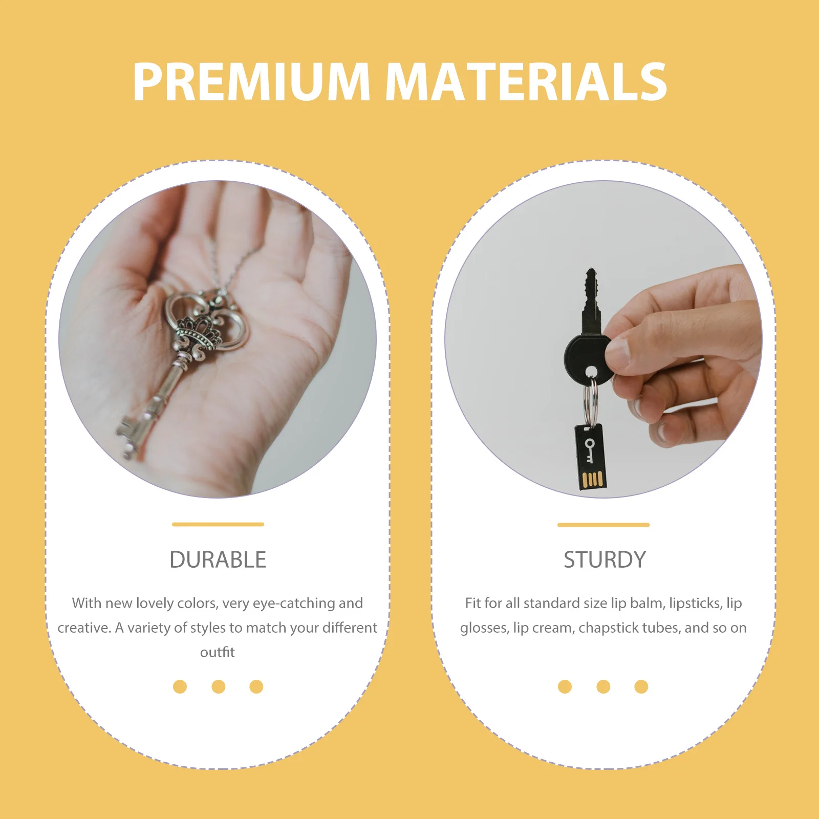 

1 комплект, брелок для рук, браслет, защита для губной помады, дорожный держатель для бутылок, крышка для бальзама для губ, полезный брелок для ключей, чехол для помады