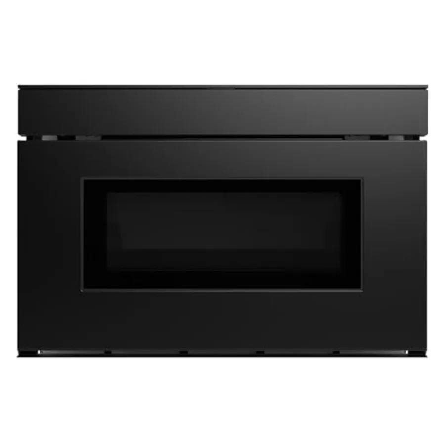 

24-inch Smart Microwave Drawer Oven with Easy Wave Open 1.2 Cu Ft 950W Concealed Glass Touch Control Alexa Certified Black