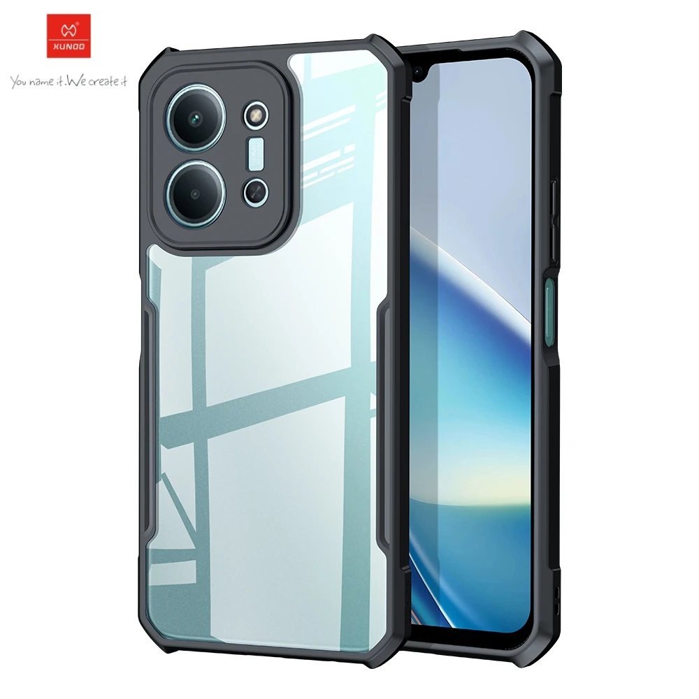 

Xundd для Redmi 15C 5G для Redmi 15C 4G прозрачный чехол для телефона противоударный бампер защитные чехлы роскошный корпус не желтеющий