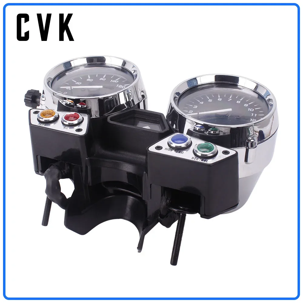 CVK Instrument Assembly Gauges Meter Cluster Speedometer Odometer Tachometer For YAMAHA  XJR400 XJR 400 1992 1993 1994 92 93 94