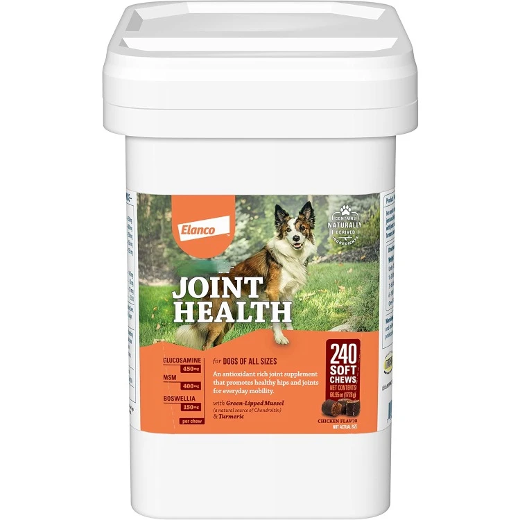 

G4 Dog Joint Supplement Chews, 240-Count, for Dogs of All Ages, Sizes and Breeds