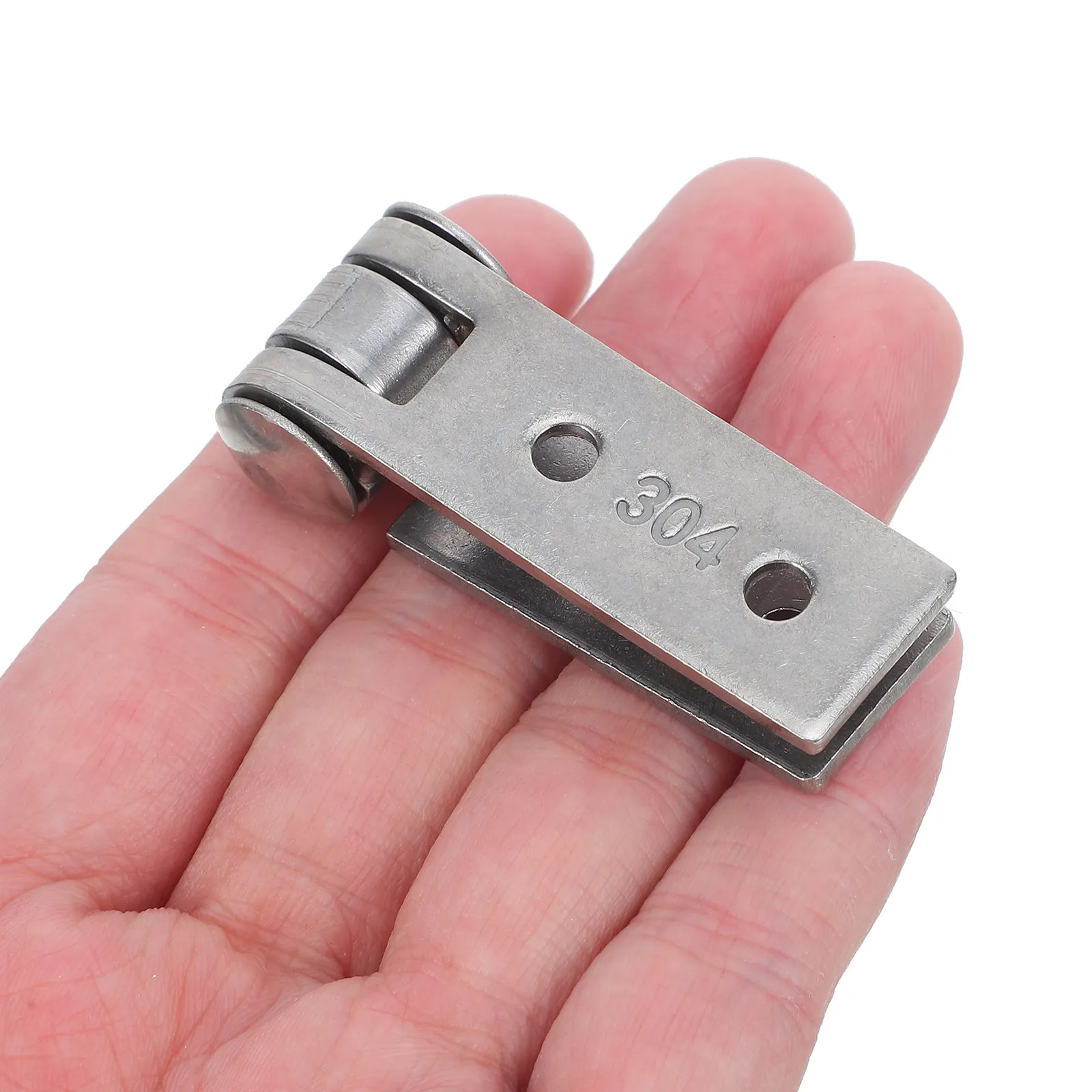 

2 шт. петли из нержавеющей стали для складных безрамных окон, сменная фурнитура, четырехточечные усиленные оконные адаптеры-петли для плавного открывания