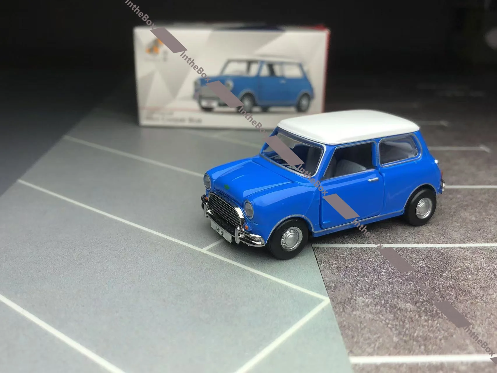 Tiny 1/50 City Die-cast Model Car Mini Cooper Blue DIECAST BY MINI GT KHMG119