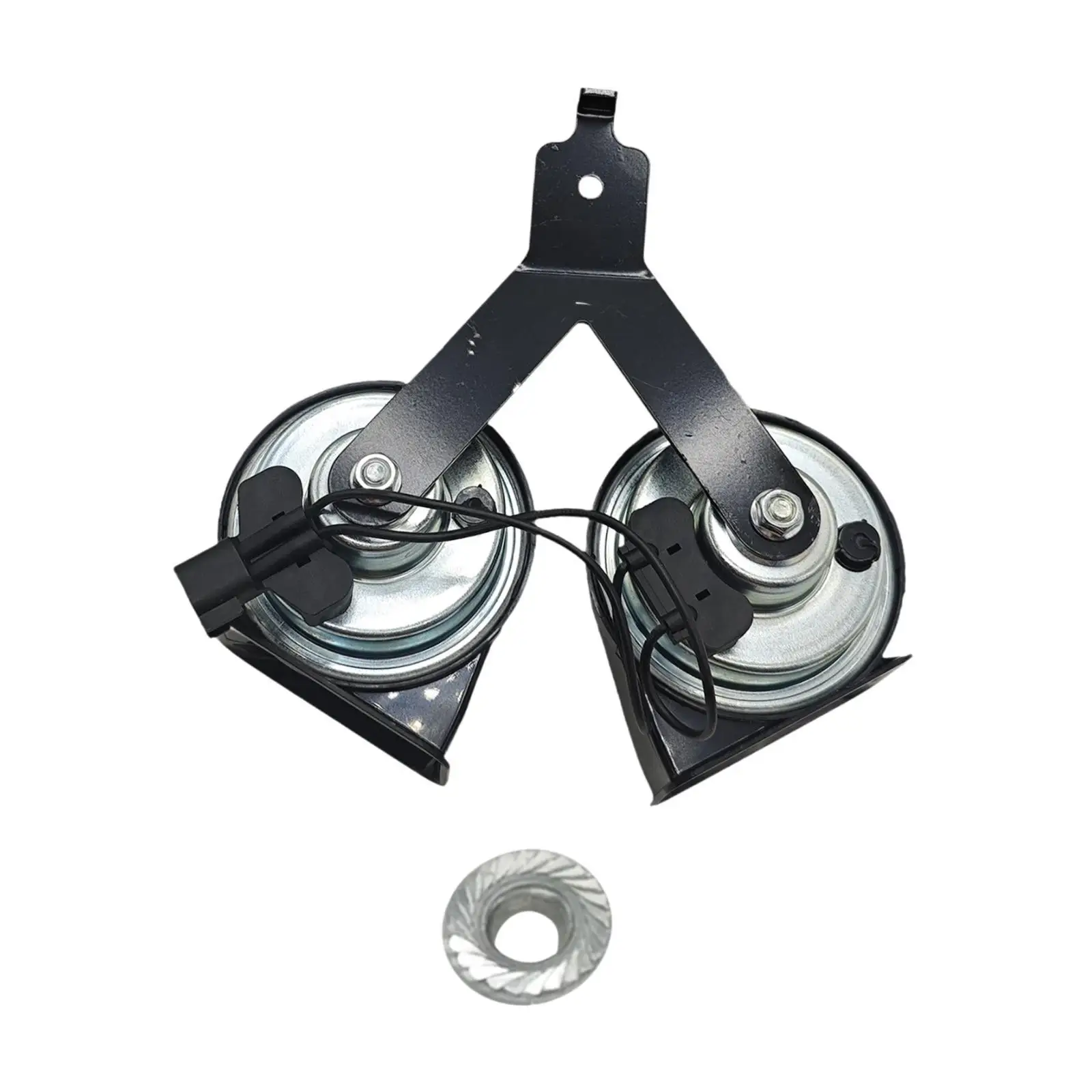 Car Dual Horn Assembly Accessory 8C2Z-13832-c High Performance, Parts Premium Loud Clear Low and High Pitch Horn Replace