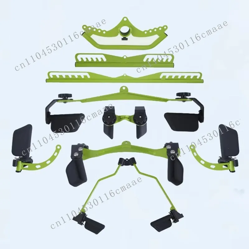 Handle 8-piece fitness accessories sports gym fitness equipment new design pull-down rowing handle set