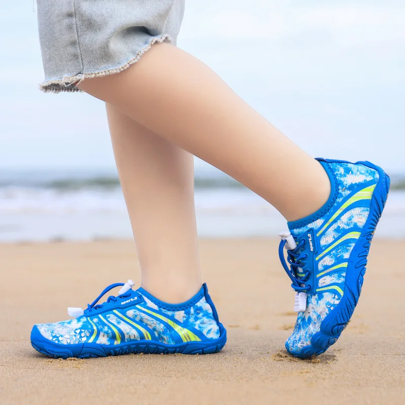 Sepatu Hiking Luar Ruangan Anti Selip untuk Dewasa dan Anak-anak, Cepat Kering, Sungai Panjat Tebing, Berenang, Pantai, Rendam