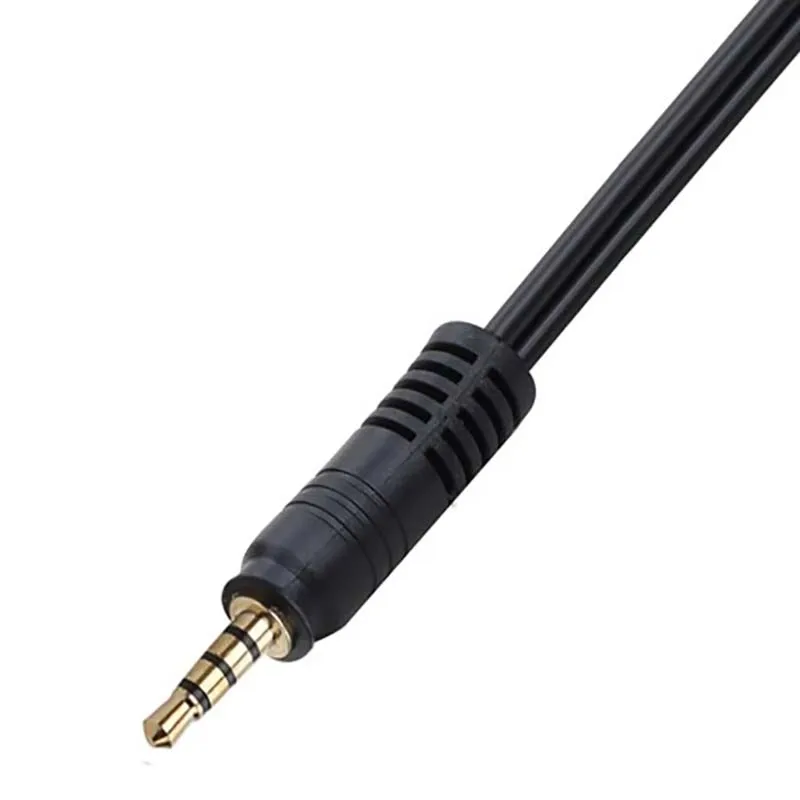 3.5mm 3 sposób Port Aux wielu słuchawki słuchawki Adapter ze splitterem Audio Jack 3.5mm piasty Splitter przedłużacz do przewodów 1 męski na 3 żeński