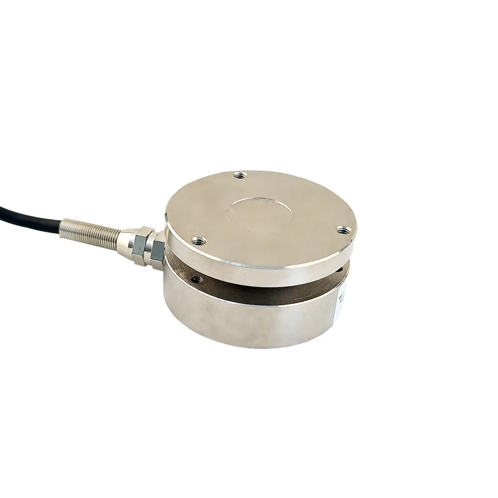 58mm Force Load Cell with Digital Display, 10t Alloy Steel Sensor for Industrial Weighing and Force Measurement Alloy Steel &