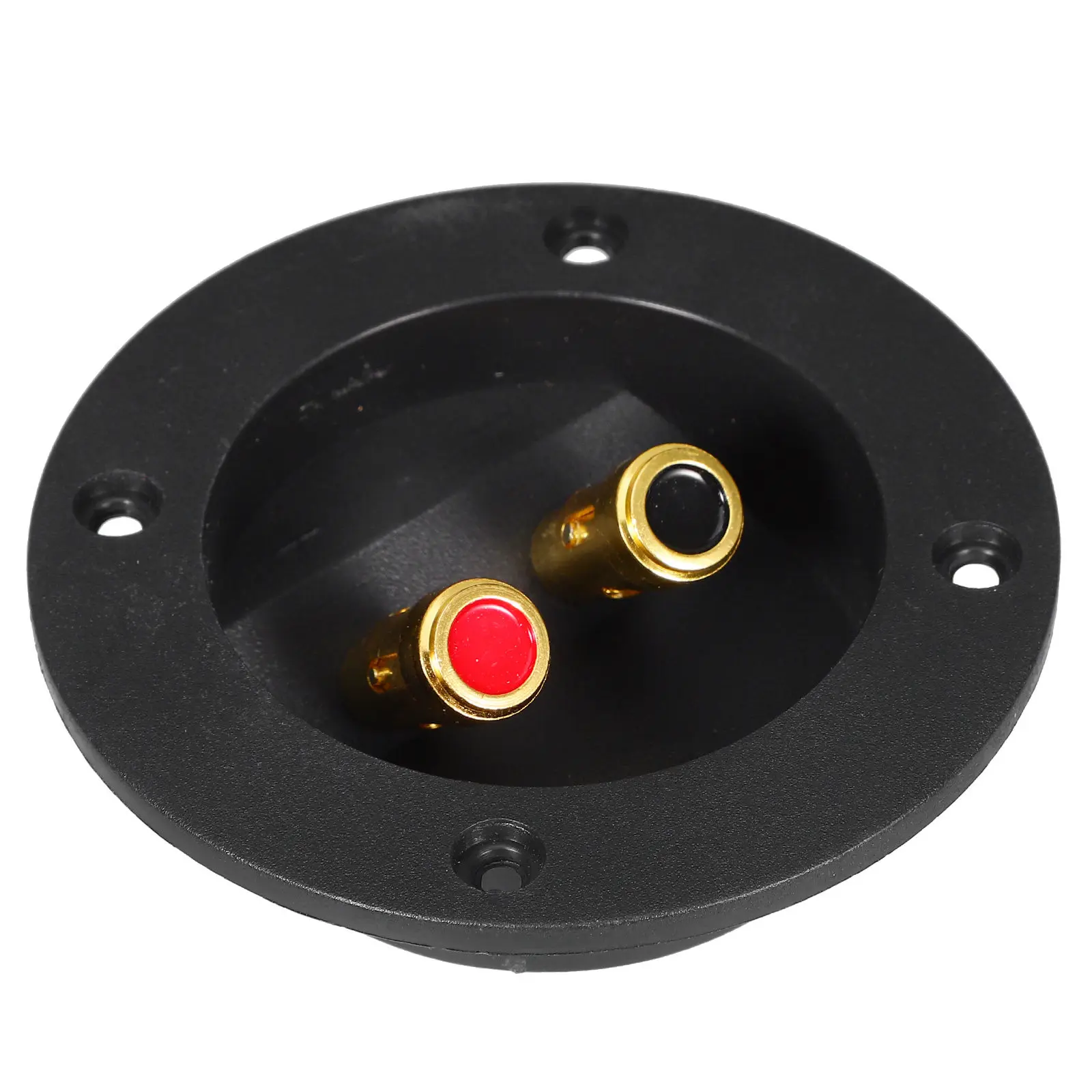 Round Speaker Box Terminal Cup 62mm Diameter Pressfit Connector for DIY Audio Subwoofer Speaker Wiring Terminal Block