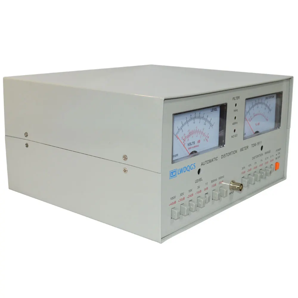 TDM1911 110/220V 50Hz Detektor Bentuk Gelombang Sinyal 400Hz±10% 1KHz±10% Frekuensi Dua Titik Alat Deteksi Distorsi Sinyal Kebisingan Rendah