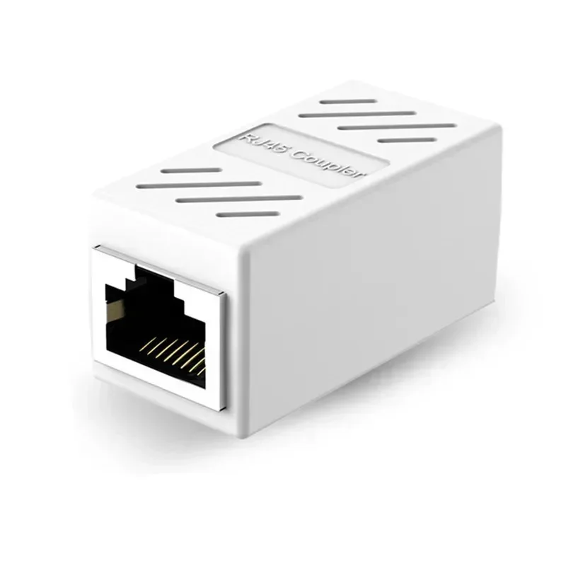 Женский разъем RJ45 Cat7 Cat6 Cat5e Разъем RJ 45 Адаптер удлинителя Ethernet «мама-мама» 7, 6, 5e Разъем Бытовая электроника