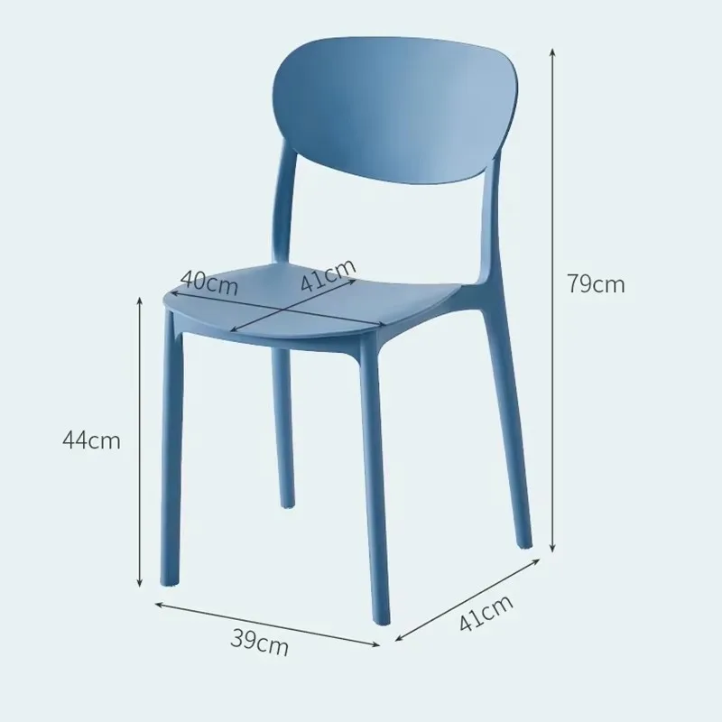 Nordic Ultralight Dining Chairs Modern Trendy Ergonomic Luxury Dining Chairs Beautiful European Silla Comedor Home Furniture