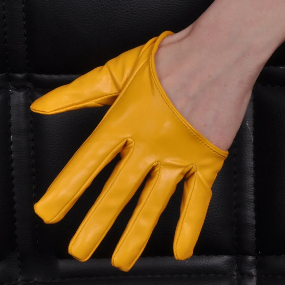 새로운 파티 드레스 장갑 의류 액세서리 섹시한 퍼포먼스 장갑 하프 팜 나이트클럽 풀핑거 장갑 여성용