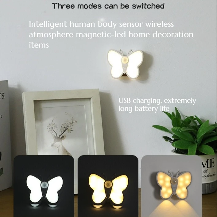 

Intelligent Sensing LED Advanced Decorative Item Charging Eye-protection Ambient Magnetic Suction Home Decoration Art Piece