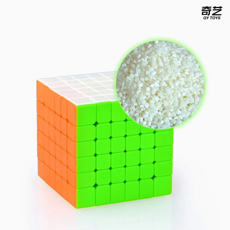 [ECube] QiYi Qifan S 6x6 magiczna kostka Puzzle zabawka nowy 6x6x6 profesjonalne kostki prędkości zabawki edukacyjne konkurs mistrzów Cubo