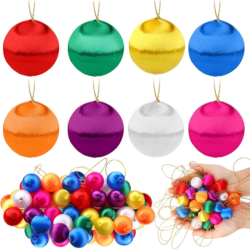

6Pcs 4cm Christmas Ball Christmas Tree Hanging Pendant for 2025 Xmas Home Party Decoration 2026 Happy New Year Gift Navidad