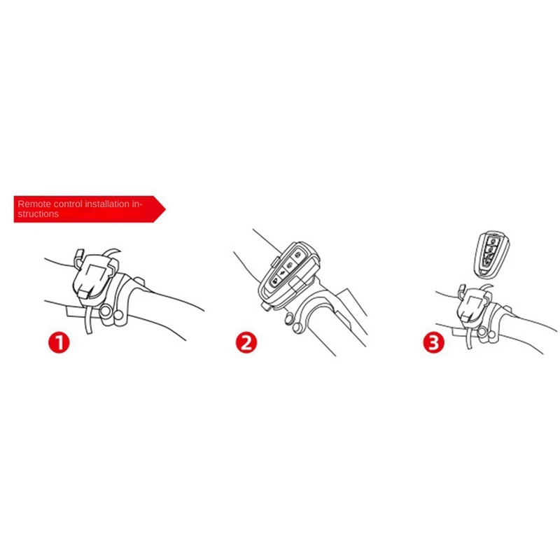 Allarme di vibrazione della bicicletta senza fili sistema di allarme antifurto per rilevatore di bici da moto ricaricabile USB