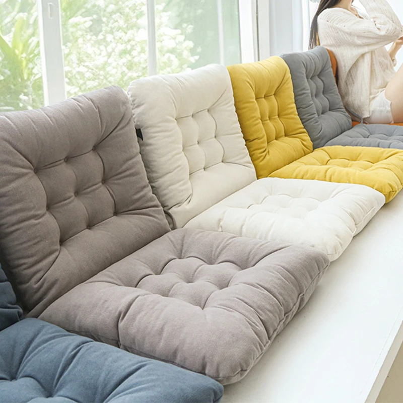 Chenier Floating Window Sill Cushion 2025 New Model Office Chair Cushion and Backrest Integrated Dormitory Chair Backrest