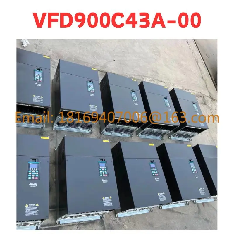 

second-hand inverter VFD900C43A-00, function well Tested well and shipped quickly