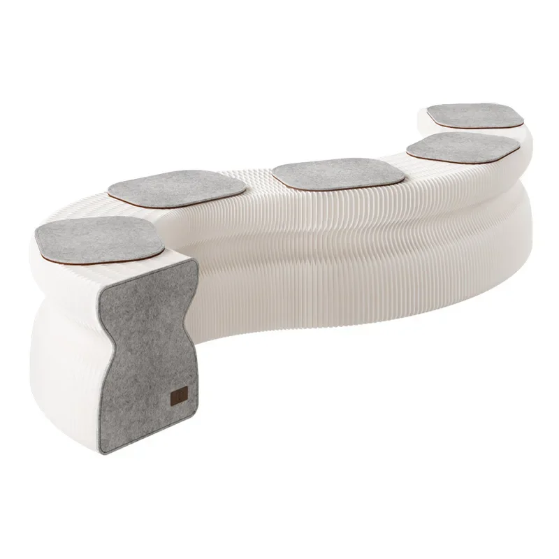 

Folding bench retractable sofa fashionable storage furniture low bench creative space saving