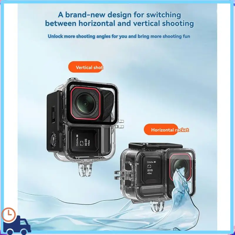 Latest Dive Case Protective Cover Shell 45M Sports Camera Insta360 Ace Pro 2 Accessorie