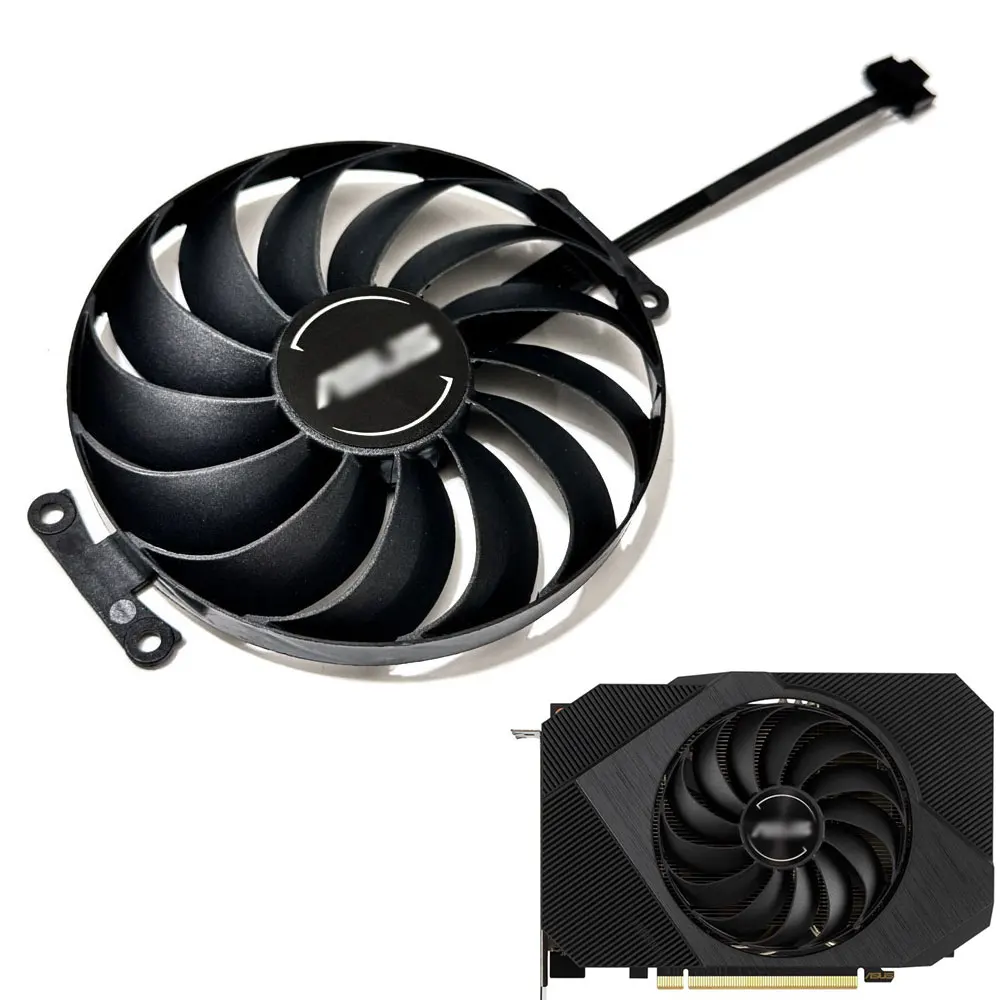 New Phoenix RTX 3060, PH-RTX3060-12G-V2 GPU fans，for ASUS Phoenix RTX 3060, RTX 3050, PH-RTX3050-8G graphics fans