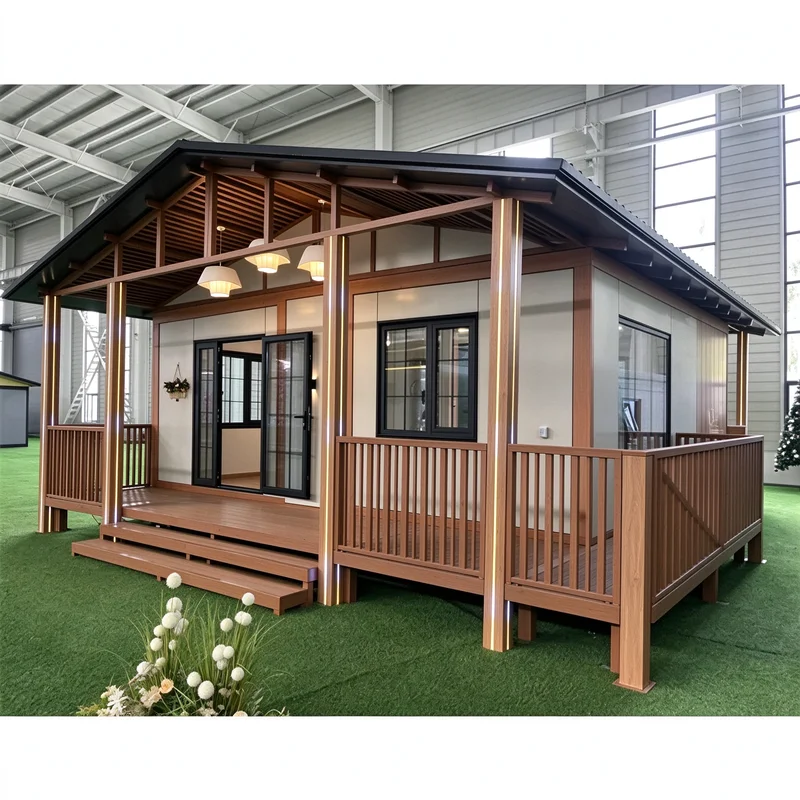 Prefabricated Homes Rock Wool Panel 20ft Expandable Container House Insulated Modular Building for Farm Worker Dormitory