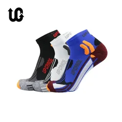 UGUPGRADE Coolmax Laufen Baumwolle Kompressionssocken Outdoor Radfahren Atmungsaktive Basketball Ski Socken Thermosocken