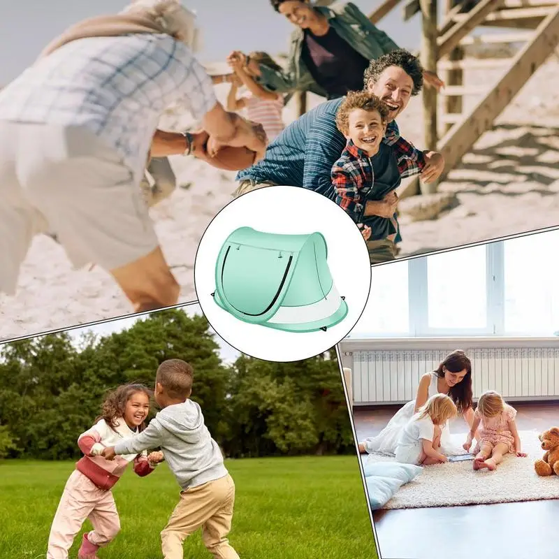 Outdoor Tent for Baby Sunshade Toddler Dome Foldable Baby Pop Up Tent for Vacation Camping Pool Beach Travel Backyard