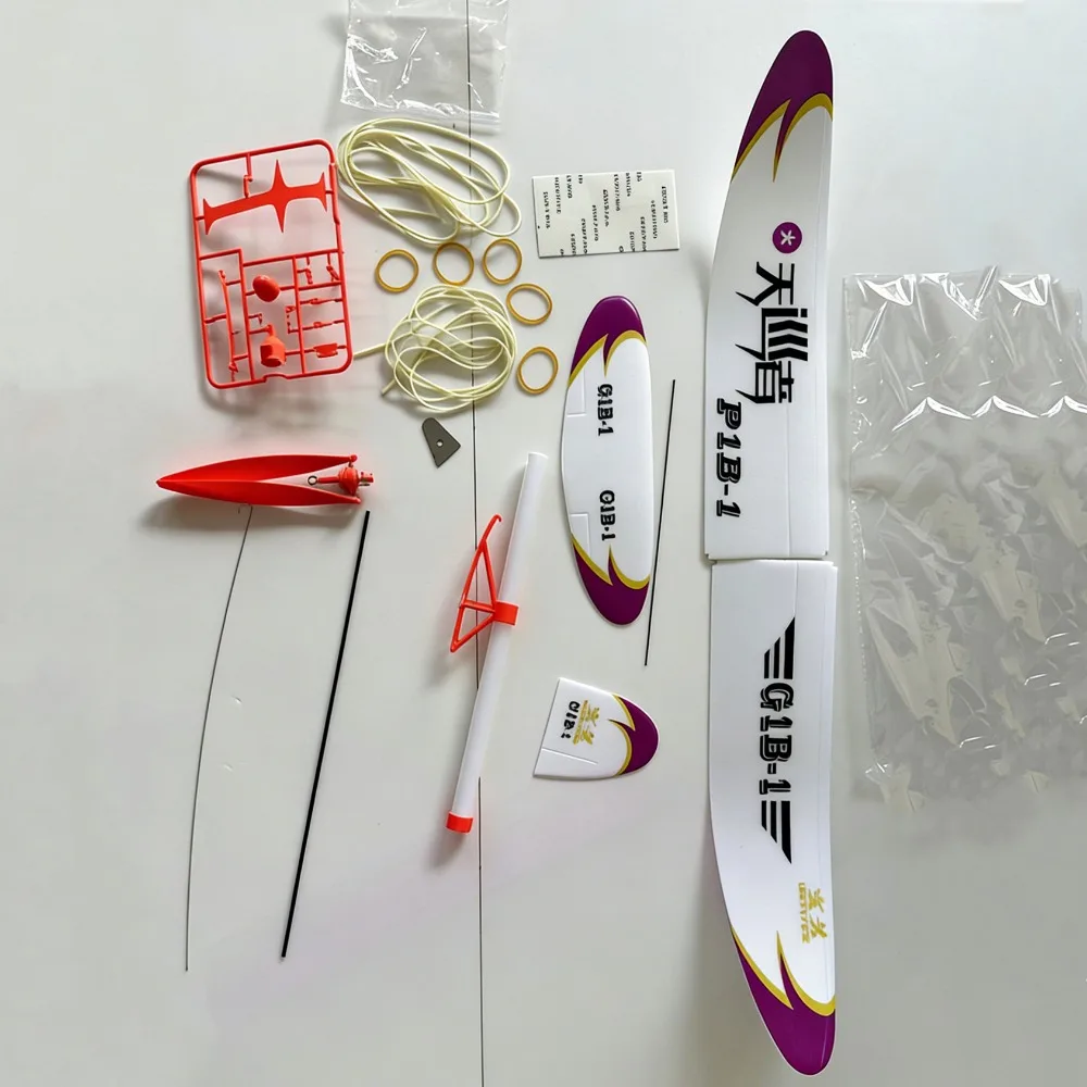 

Inertia Rubber Band Assembly Airplane 3 Styles School Education Competition Student Model Aircraft PP
