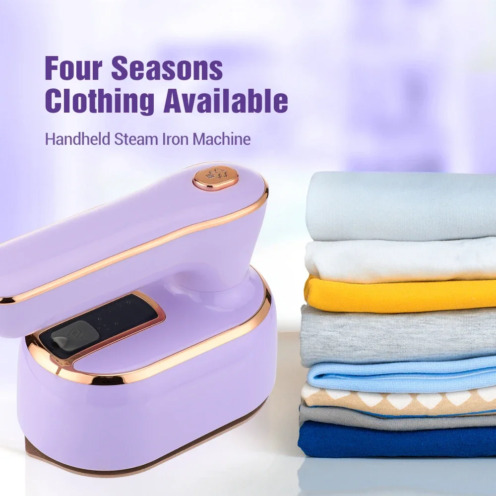 Portable Handheld Hanging Ironing Machine 110V/220V Mini Electric Iron for Home And Travel Use Dry & Wet Ironing Steam Engine