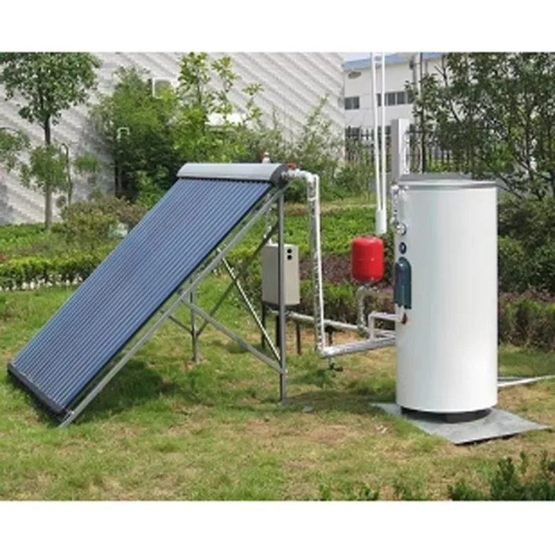 

【Hot】China 150 l Water tank Geyser Solar Water Heater With Electric Backup Factory