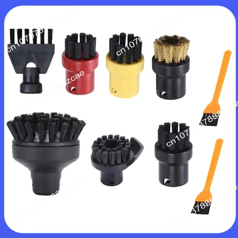 

A26P For Karcher SG 42, SG 4/4 Series Steam Engines: Replacement Small Flat Brush And Large Round Brush Set