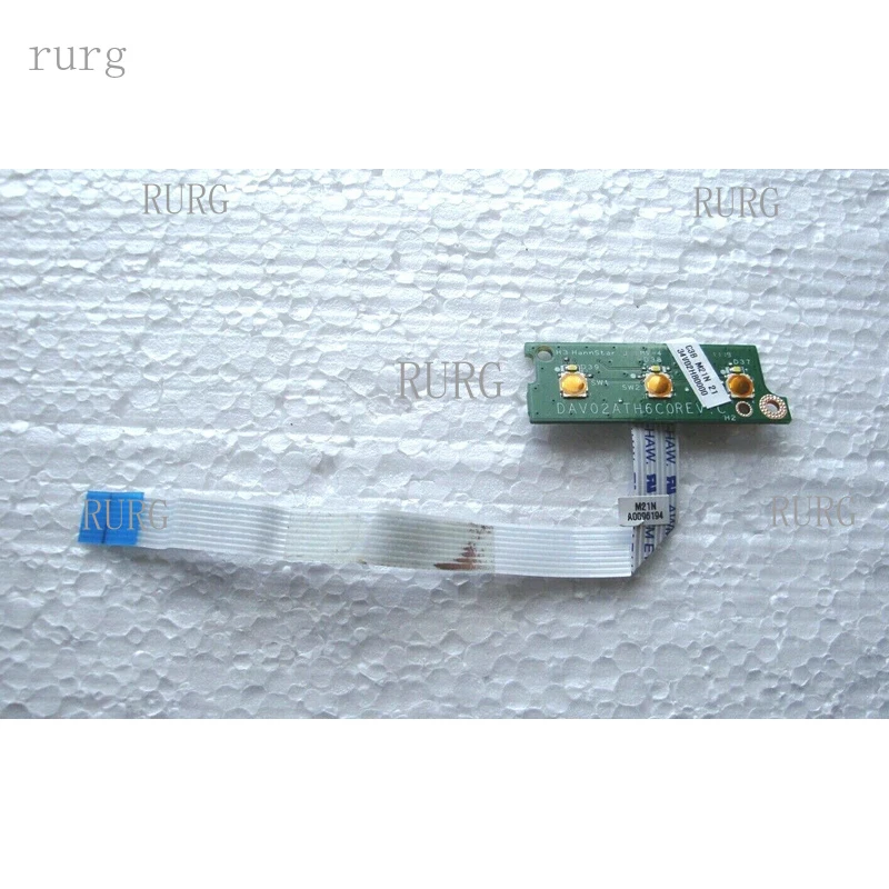 R+ PARA Dell Vostro 3450 P19G Placa de botão de mídia + cabo 02CVDX 2CVDX DAV02ATH6C0