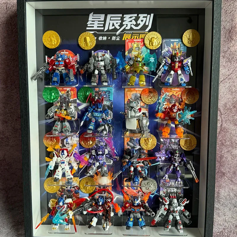 Blokees Transformers Defender Version 08 Battle Stars Star Optimus Prime Super Megatron Mini Model Kit Blind Box Collectible Toy
