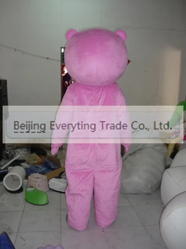 New Adult Hot Sale Foam Cute Pink Pig Cartoon Mascot Costume Plush Christmas Fancy Dress Halloween Mascot Costume