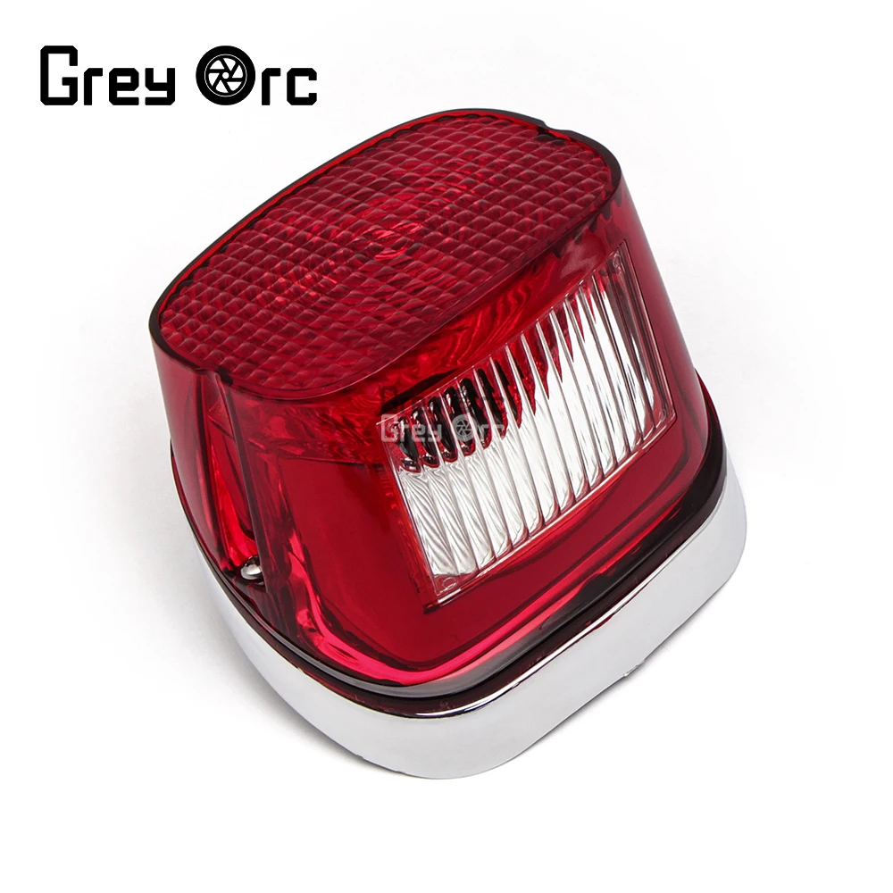 

For Harley Fatboy Sportster Dyna Road King Glides Xl 883 1200 Motorcycle LED Brake Tail Light Fits Integrated Turn Signals Lamp