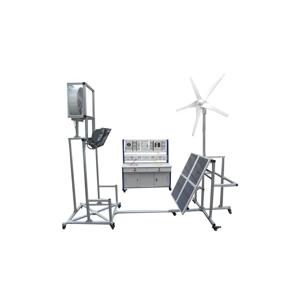 Wind And Solar Trainer Renewable Energy Didactic Equipment For Vocational Schools