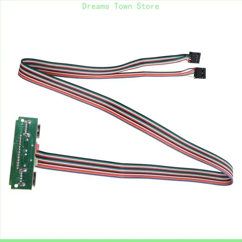 HX6A компьютерное шасси USB передняя панель Microphone & Earphone Gacks Port 6CM